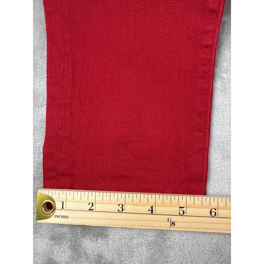 KUT from the Kloth Diana Skinny Jeans Red Size 6 Cotton Blend Stretch Denim - Picture 4 of 8